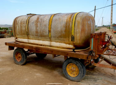 Molten Zinc being poured